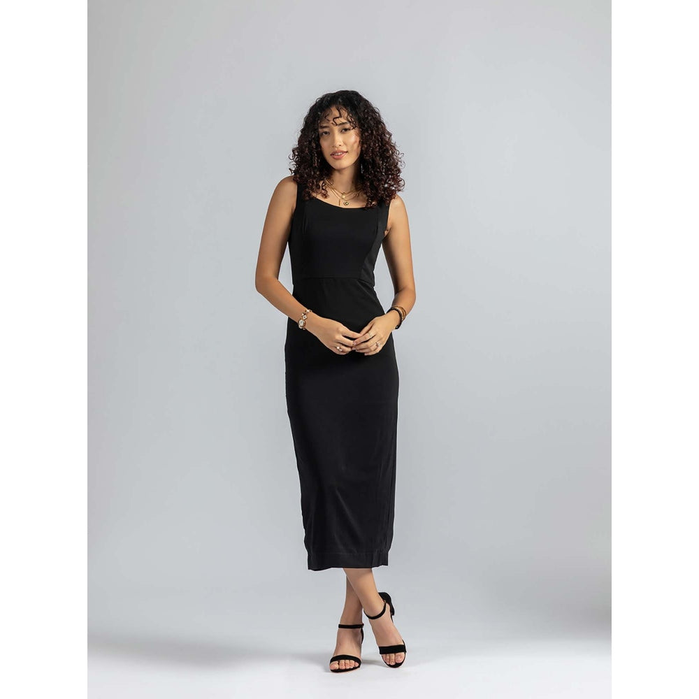 Torsha Black Out Beauty Dress