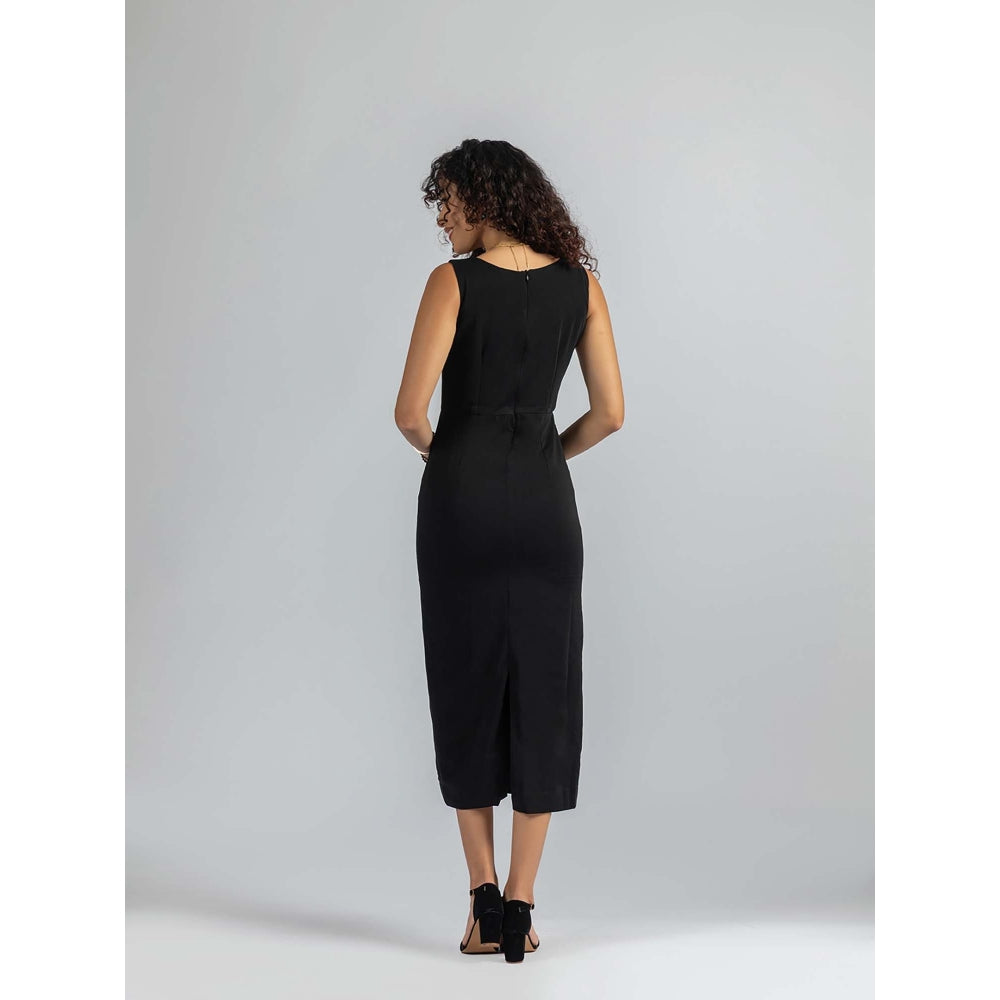 Torsha Black Out Beauty Dress