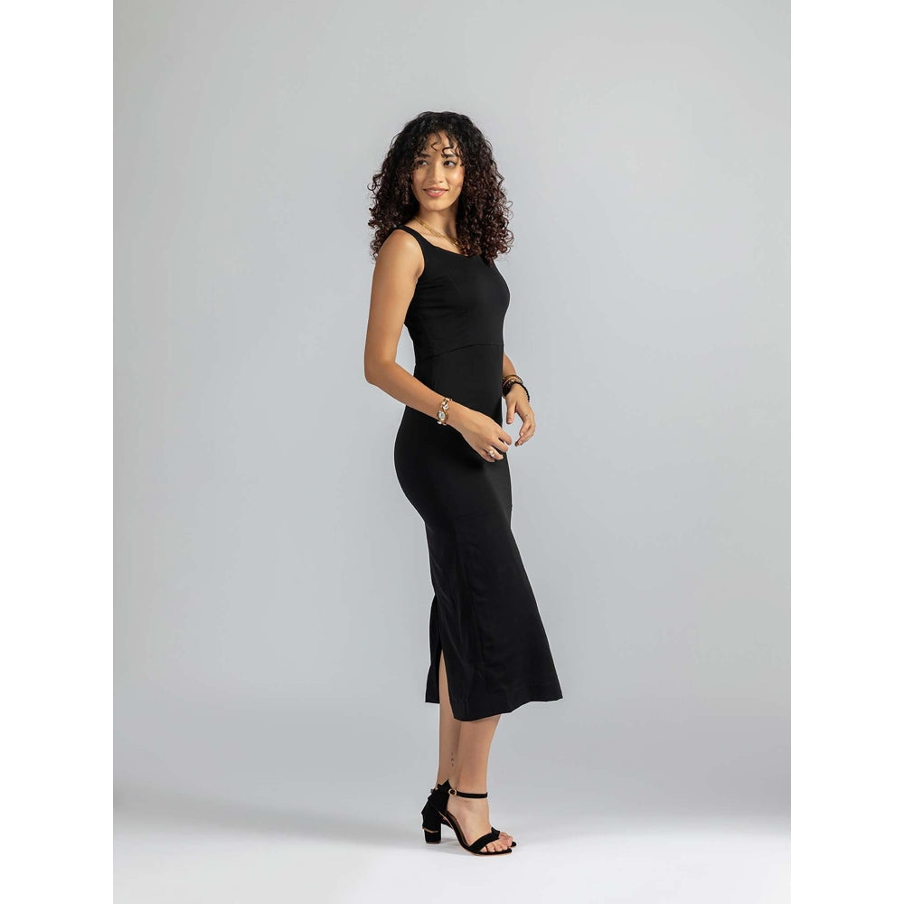 Torsha Black Out Beauty Dress