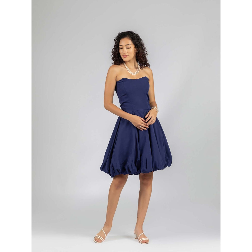 Torsha Blue Bloom Dress