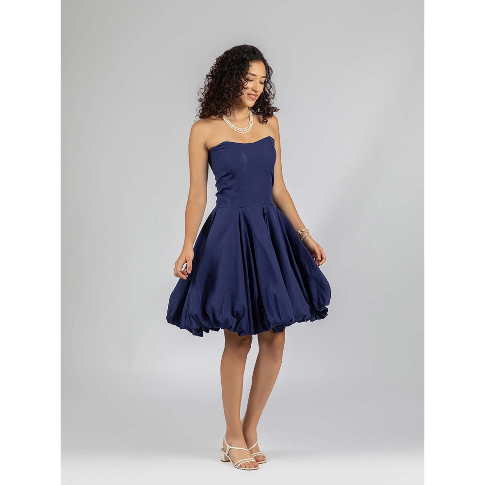 Torsha Blue Bloom Dress