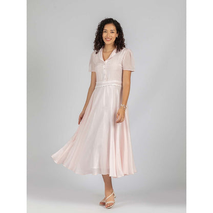 Torsha Pink Serenity Bloom Dress