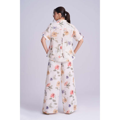 Torsha Off White Meadow Calm Shirt