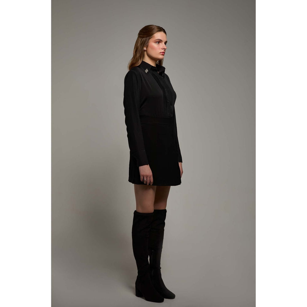 Torsha Mood Swing Black Skorts