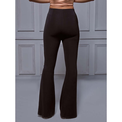 Torsha Black Sculpted Boot Cut Pant