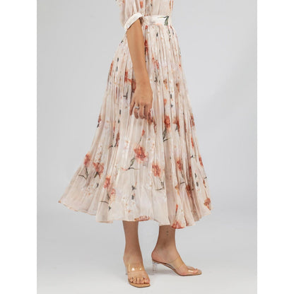 Torsha Beige Co-Ord Set