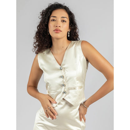 Torsha White Co-Ord Set