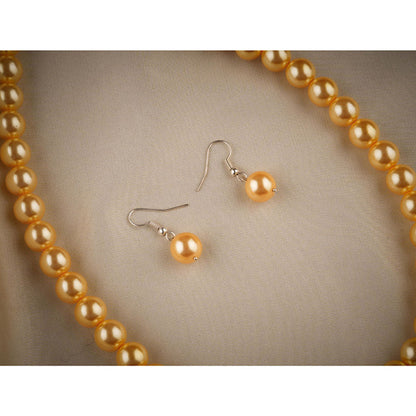 TOTAPARI Gold Glow Necklace with Earrings