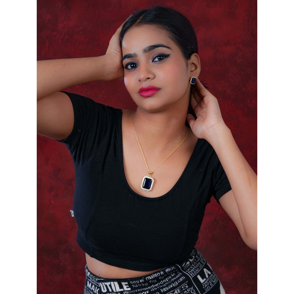 TOTAPARI Sapphire Blue Allure Jewellery Set