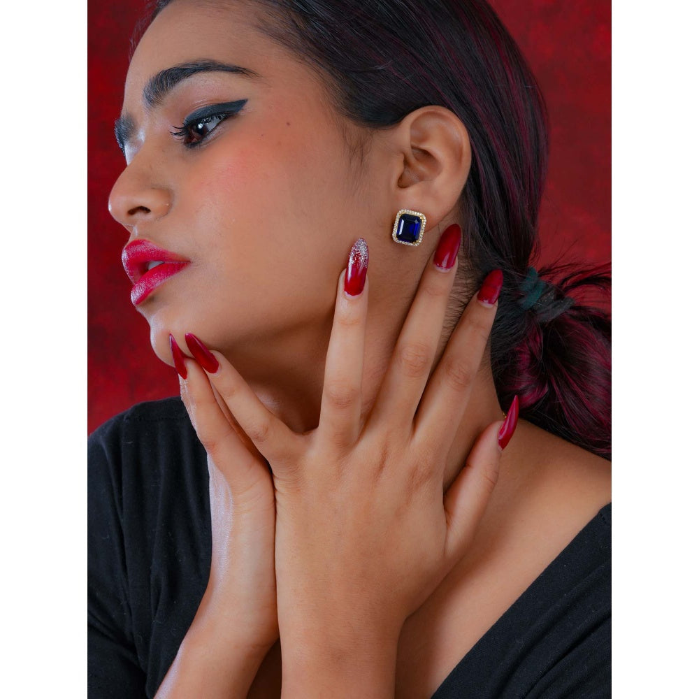 TOTAPARI Sapphire Blue Allure Jewellery Set