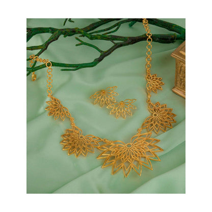 TOTAPARI Gold Jal Mahal Jewellery Set