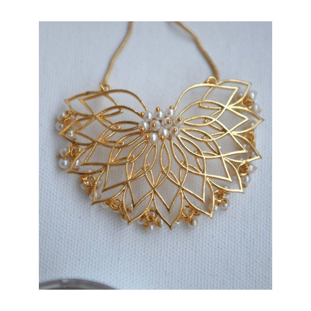 TOTAPARI Gold Water Lily Jewellery Set