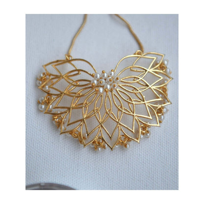 TOTAPARI Gold Water Lily Jewellery Set