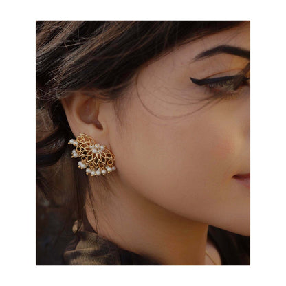 TOTAPARI Gold Water Lily Jewellery Set
