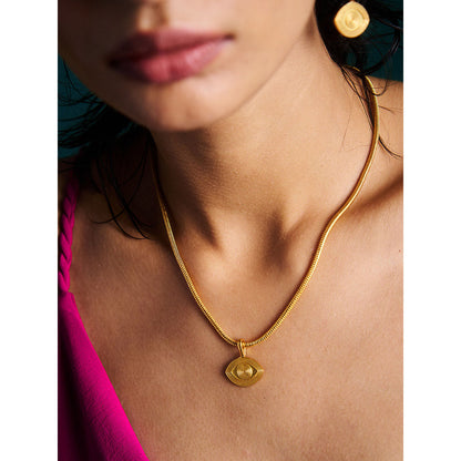 Trazenie Drishti Jewellery Set -Earrings with Necklace