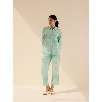 TRISARA Green Paradise Co-Ord (Set of 2)