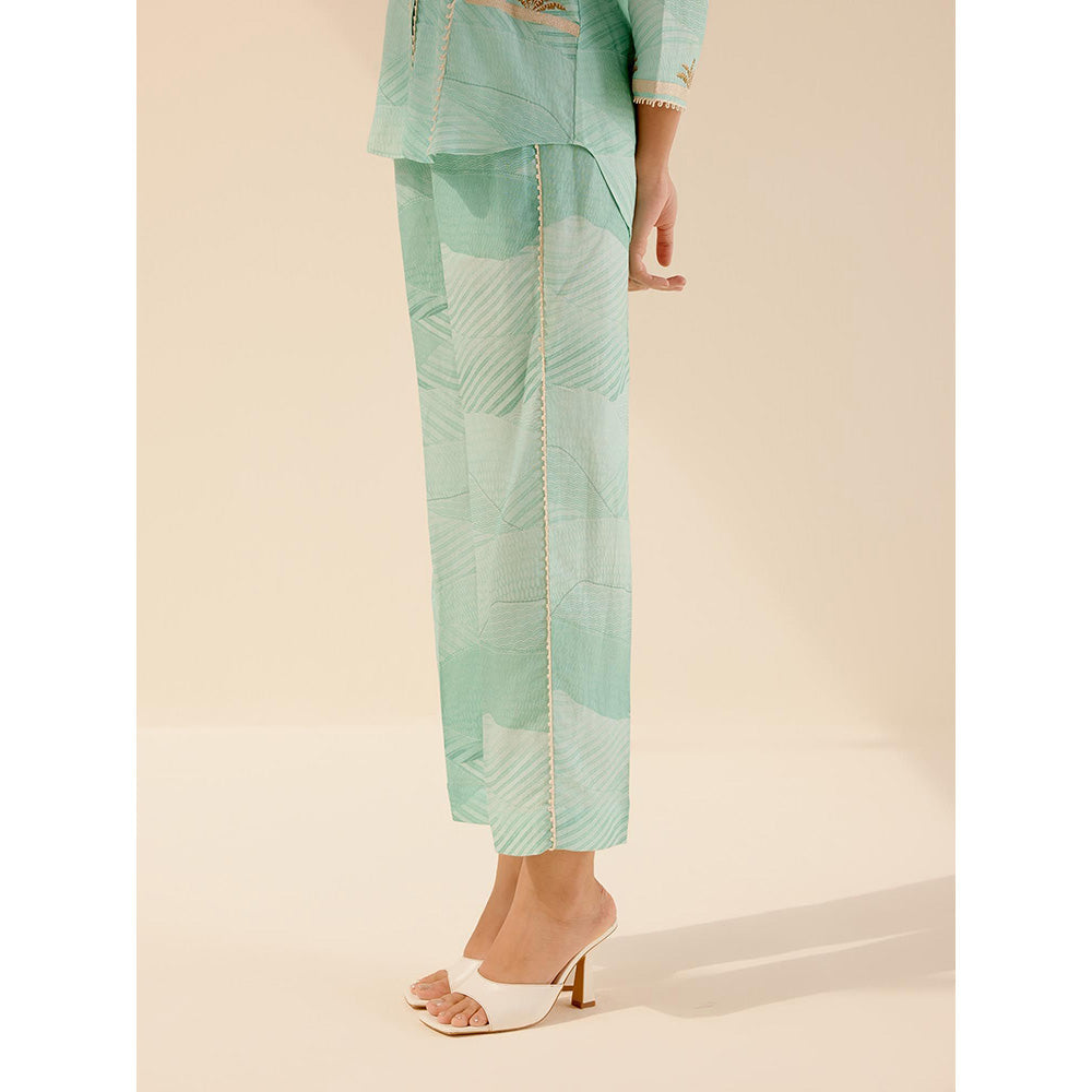 TRISARA Green Paradise Co-Ord (Set of 2)