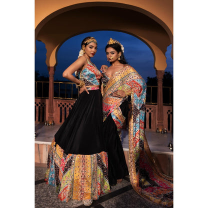 Tussya by Shreya Lalasa Multi-Color Dupatta