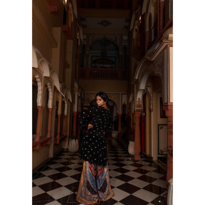 Tussya by Shreya Aadya Multi-Color Kurta with Palazzo (Set of 2)