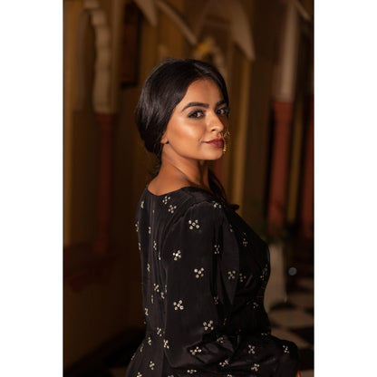 Tussya by Shreya Aadya Black Tunic