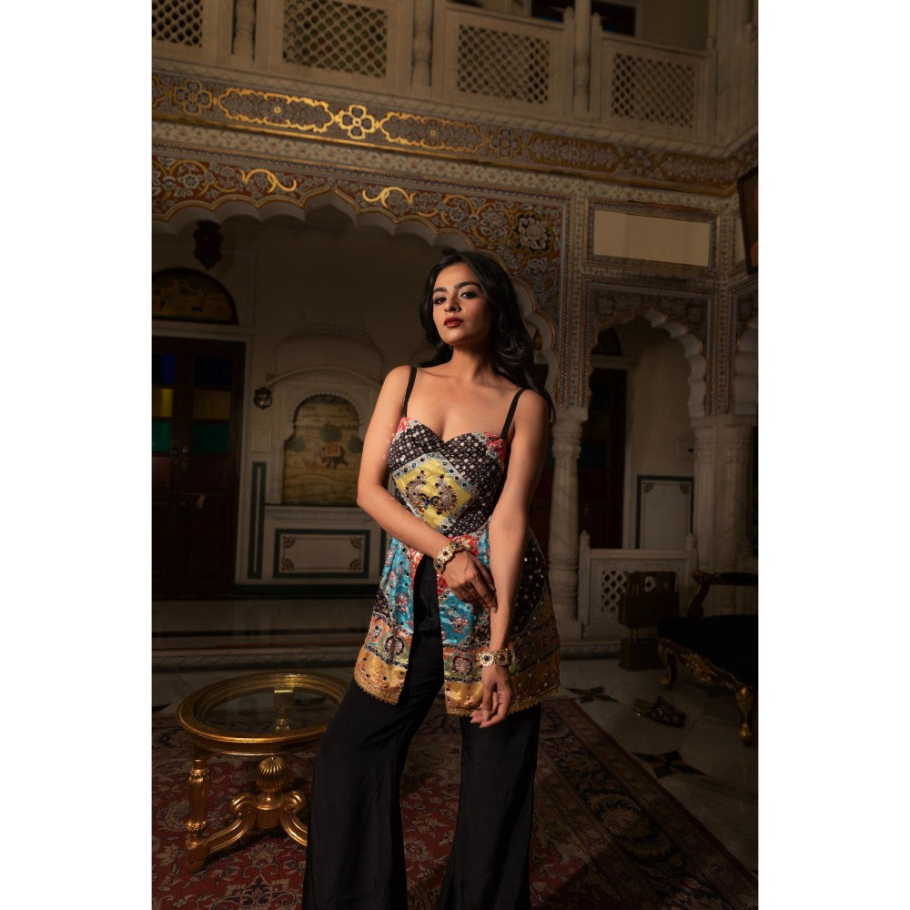 Tussya by Shreya Yuvati Multi-Color Top