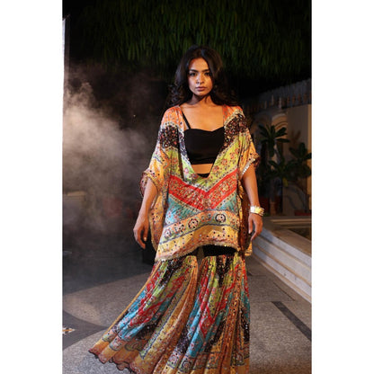 Tussya by Shreya Shylaa Multi-Color Sharara