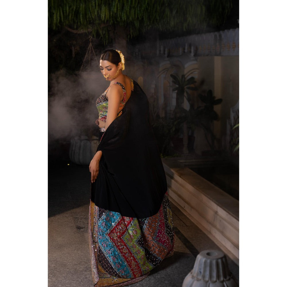 Tussya by Shreya Chitra Multi-Color Blouse