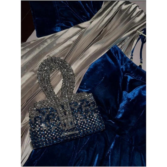 Tussya by Shreya by Shreya Starfall - A Celestial Masterpiece - Crystal Handbag