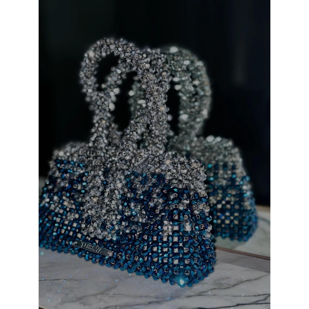 Tussya by Shreya by Shreya Starfall - A Celestial Masterpiece - Crystal Handbag