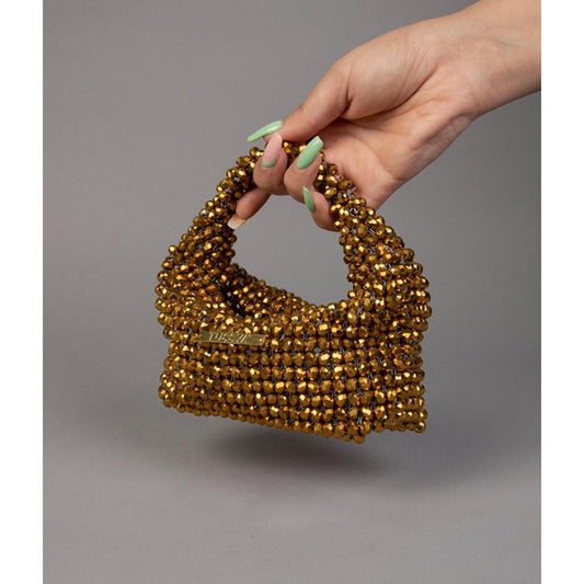 Tussya by Shreya by Shreya Gossamer - Crystal Handbag