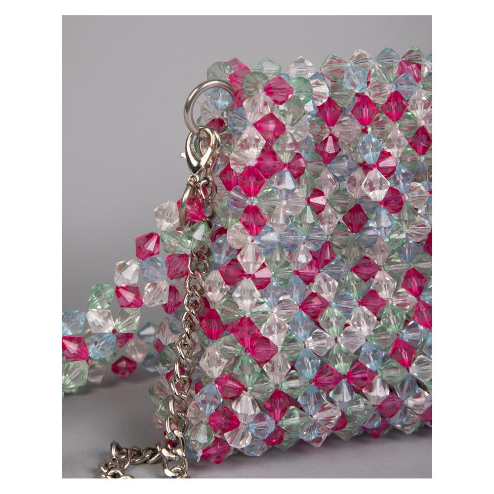 Tussya by Shreya by Shreya Eclat - Crystal Sling Bag