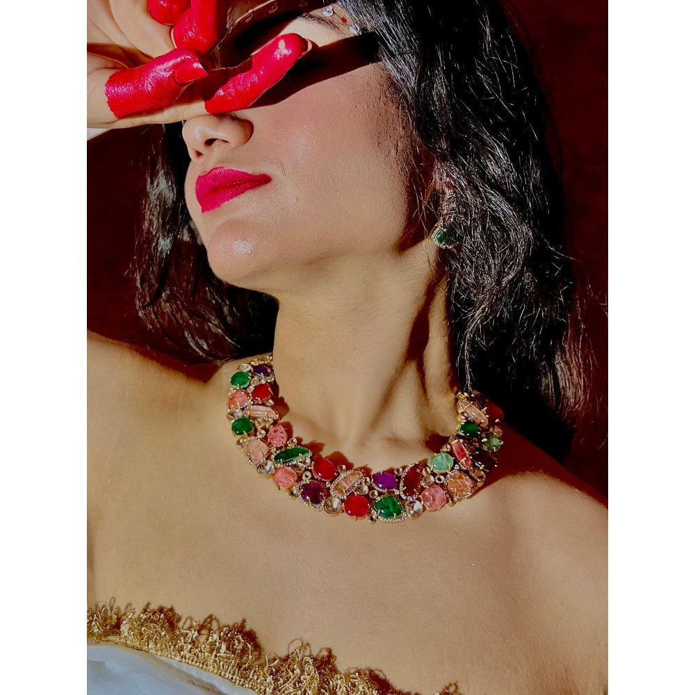 Tussya by Shreya Jauhar Necklace Set