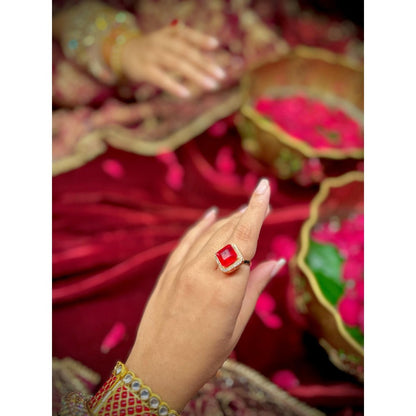 Tussya by Shreya Amara - Crimson