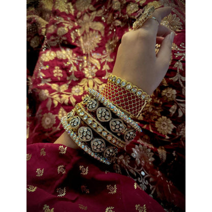 Tussya by Shreya Bridal Bangle Stack