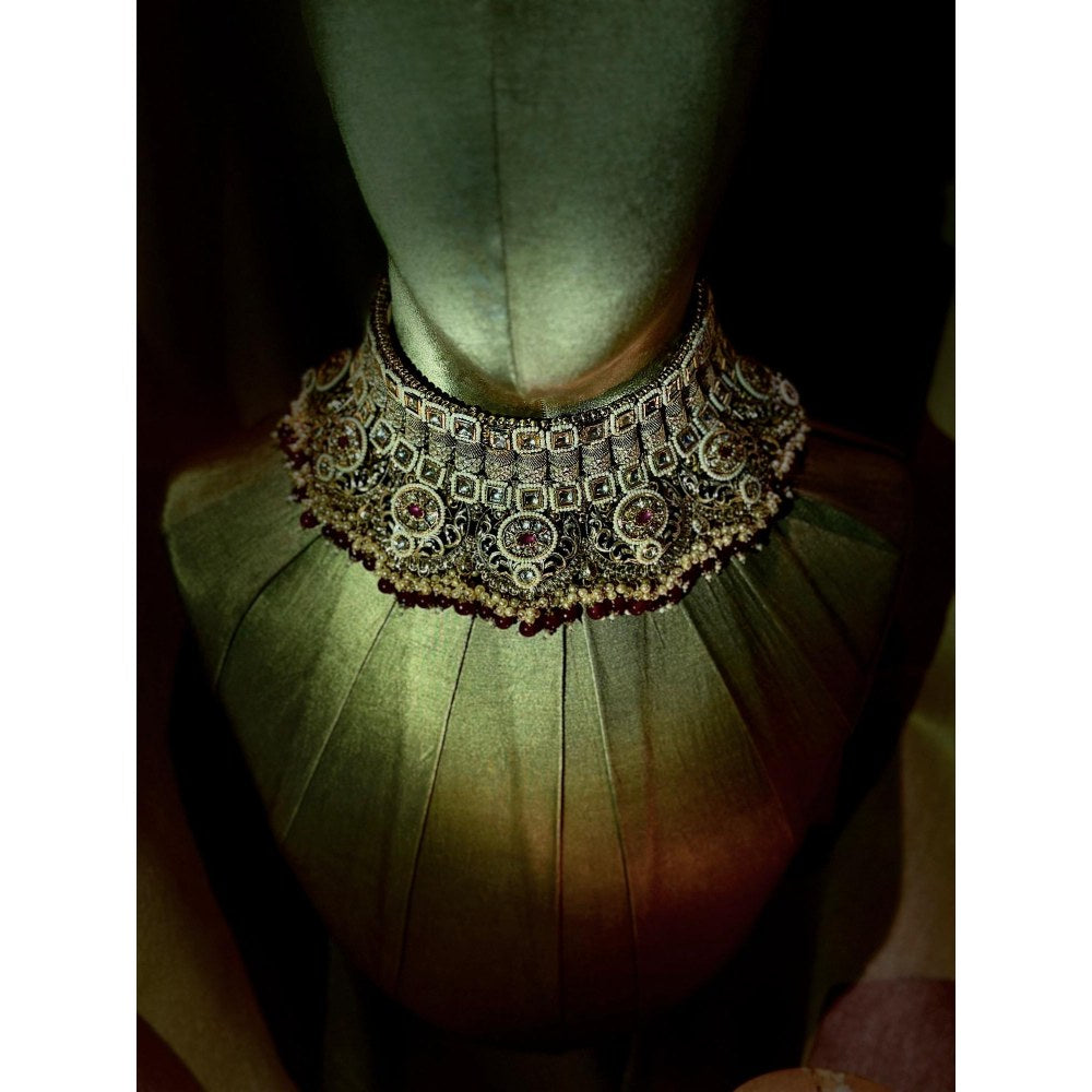Tussya by Shreya Noor Ruby Bridal Set