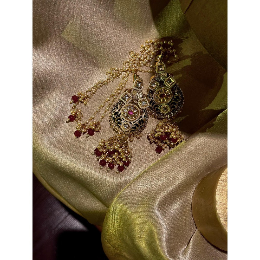 Tussya by Shreya Noor Ruby Bridal Set