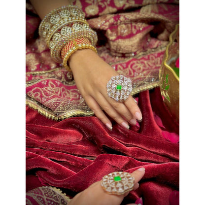 Tussya by Shreya Indrapuri - Green