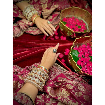 Tussya by Shreya Manjari - Deep Emerald