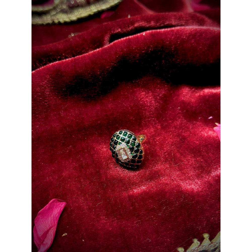 Tussya by Shreya Manjari - Deep Emerald