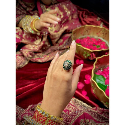 Tussya by Shreya Manjari - Deep Emerald