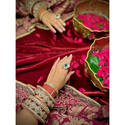 Tussya by Shreya Qila - Emerald