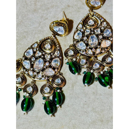 Tussya by Shreya Kundan Poise Earrings