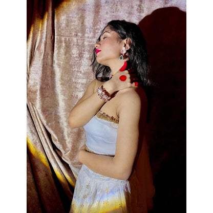 Tussya by Shreya Zargul Choker Set