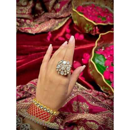 Tussya by Shreya Suhana - White Gold