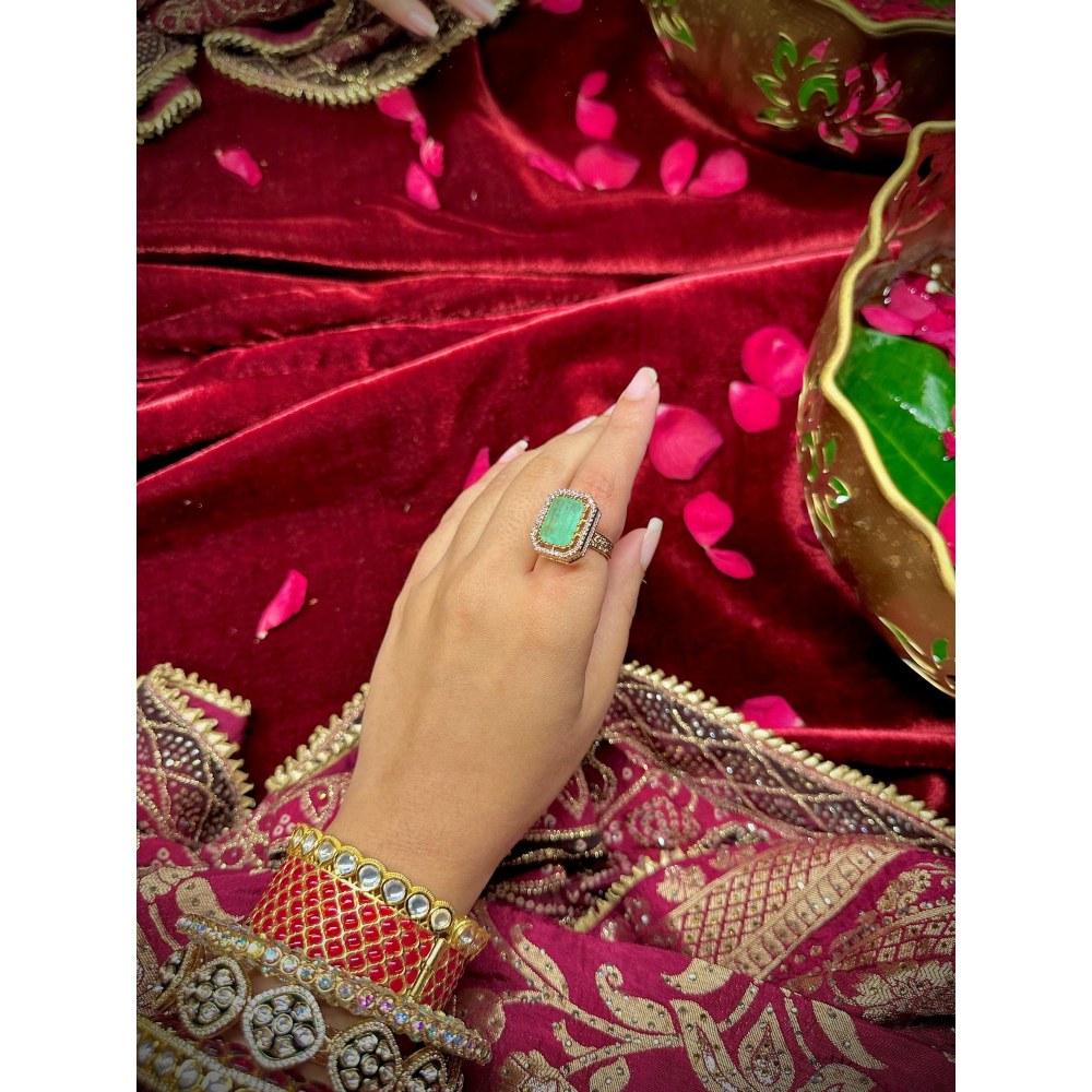 Tussya by Shreya Lavanya - Turquoise