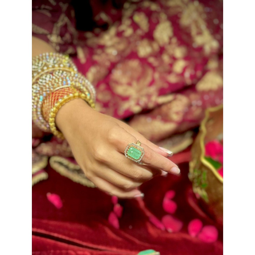 Tussya by Shreya Lavanya - Turquoise