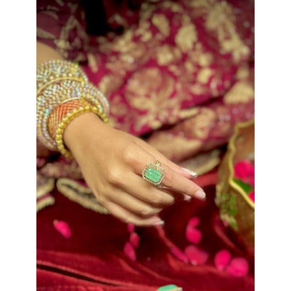 Tussya by Shreya Lavanya - Turquoise