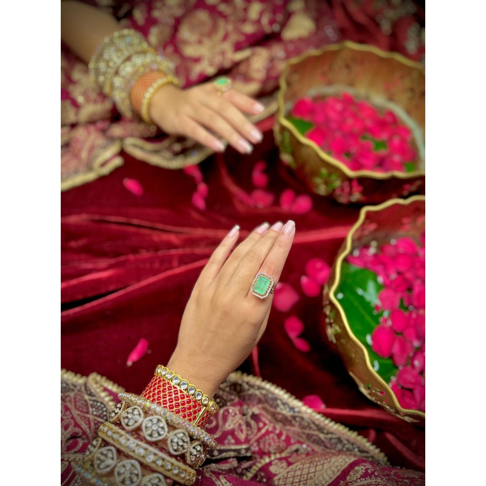 Tussya by Shreya Lavanya - Turquoise