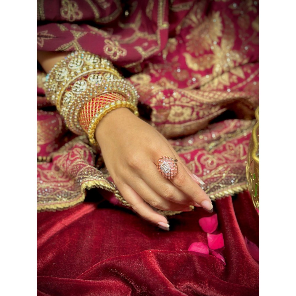 Tussya by Shreya Manjari - Peach