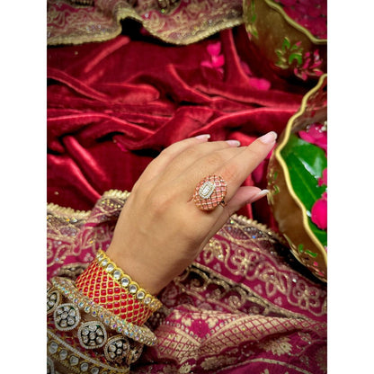 Tussya by Shreya Manjari - Peach